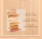 Focallure Base Face Liquid Foundation Cream Full Coverage Concealer Oil-control Moisturizing Foundation Cream Makeup For Women - Image 17