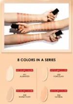 Focallure Base Face Liquid Foundation Cream Full Coverage Concealer Oil-control Moisturizing Foundation Cream Makeup For Women - Image 19